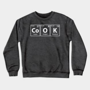 Cook (Co-O-K) Periodic Elements Spelling Crewneck Sweatshirt